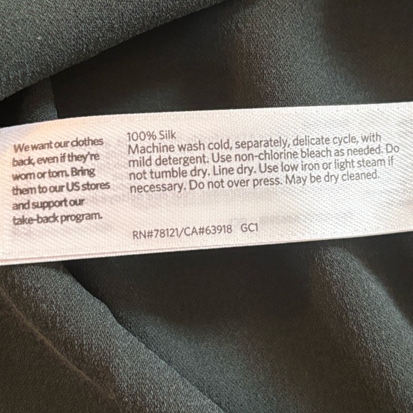 NWOT Eileen Fisher Silk Tunic Tank Top - Picture 7 of 8